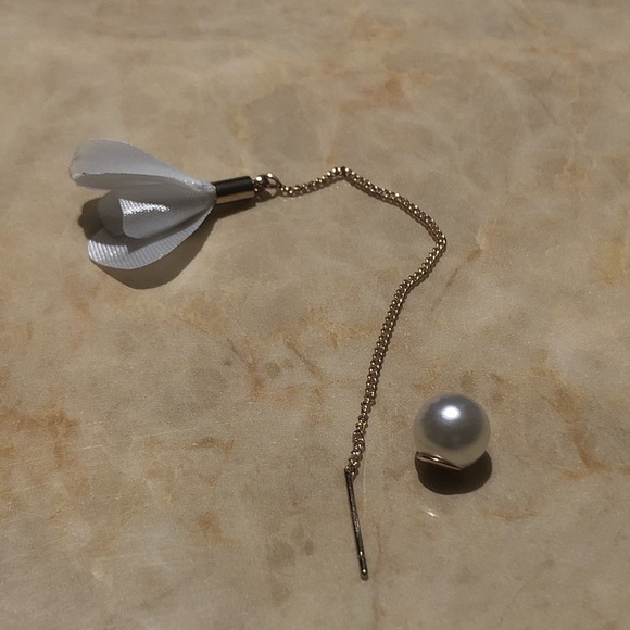 Flower Drop Long Chain Dangle Earrings (as… - Picture 15 of 16